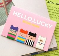 209181 Стикеры-закладки Hello,Lucky