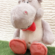 126241 Игрушка &quot;Бегемот&quot; 45 см QJ-332 - 126241 Игрушка "Бегемот" 45 см QJ-332