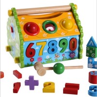 157251 Развивающая игрушка дом головоломка WT013