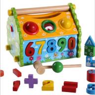157251 Развивающая игрушка дом головоломка WT013 - 157251 Развивающая игрушка дом головоломка WT013