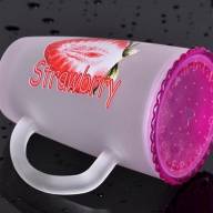 160381 Кружка с крышкой Strawbrry - 160381 Кружка с крышкой Strawbrry