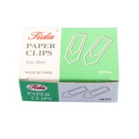 175551 Скрепки канцелярские Fida 25 мм