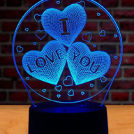 136701 3D LED Ночник - 136701 3D LED Ночник