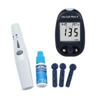 71771 Глюкометр Blood Glucose Meter on call plus MK01-461